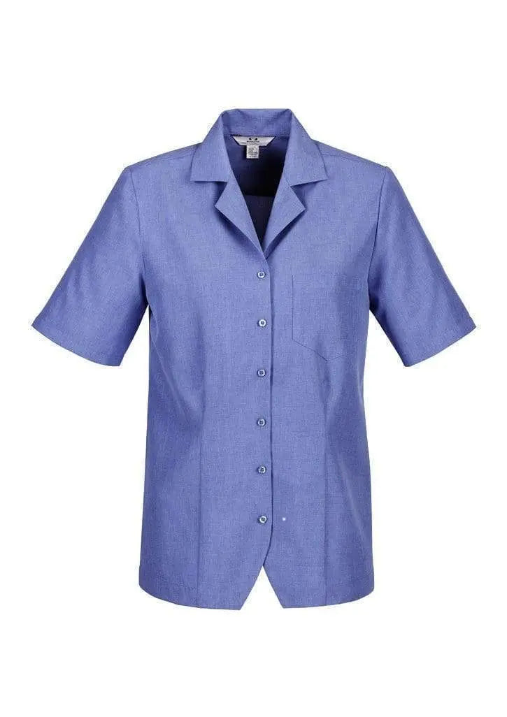 Biz Collection Women’s Plain Oasis Overblouse S265ls Metro Workwear.